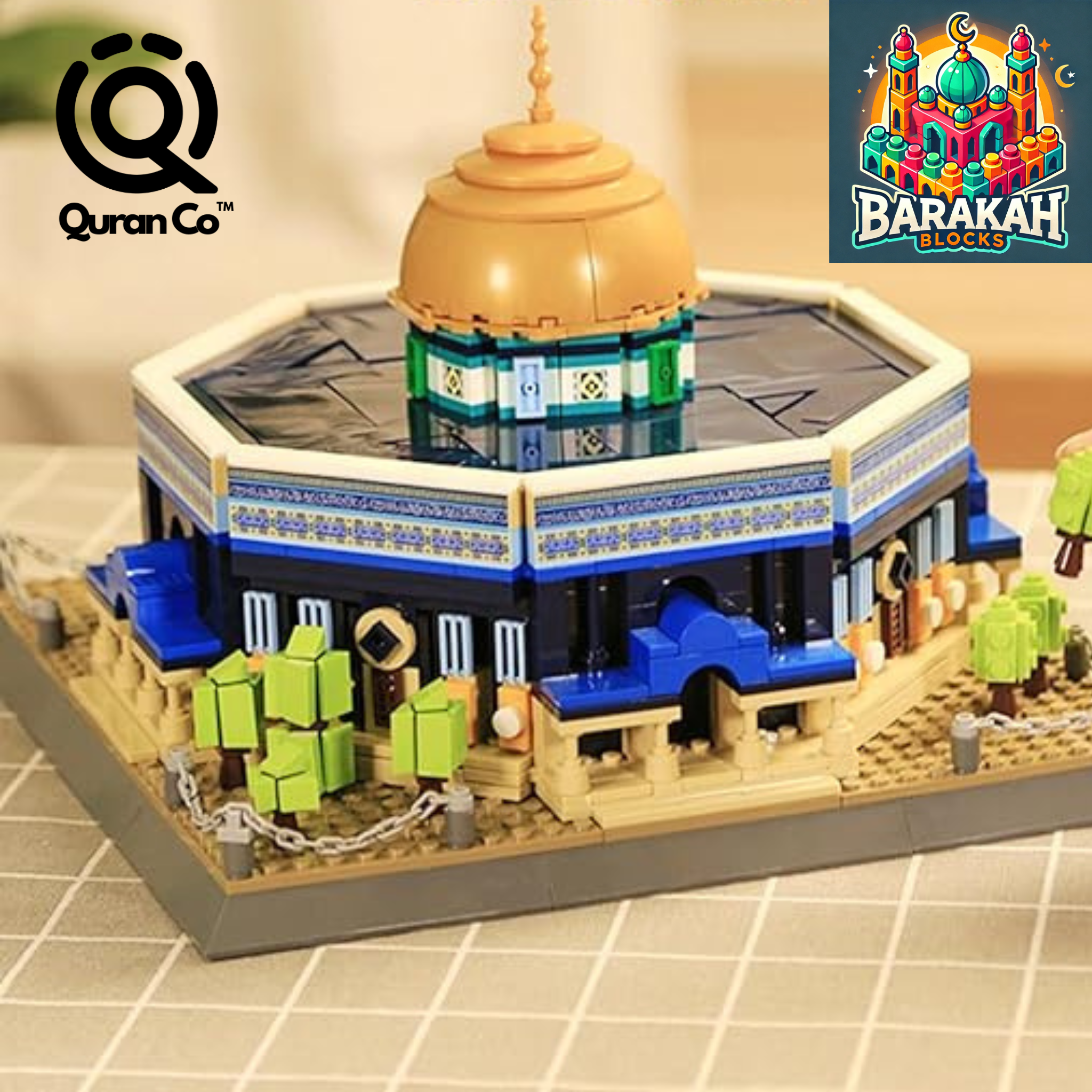 Dome of the Rock Building Block Set