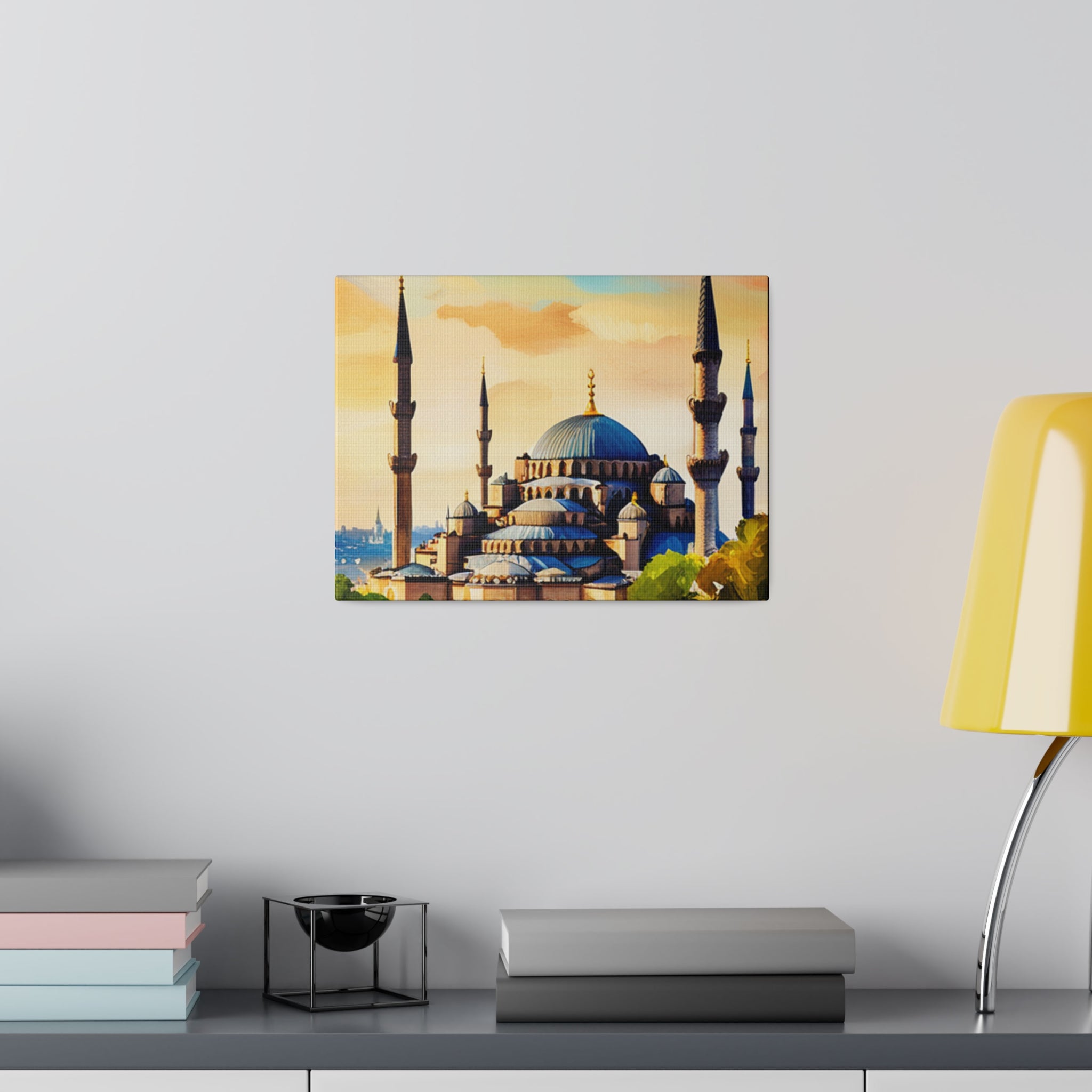 Blue Mosque Istanbul Matte Canvas