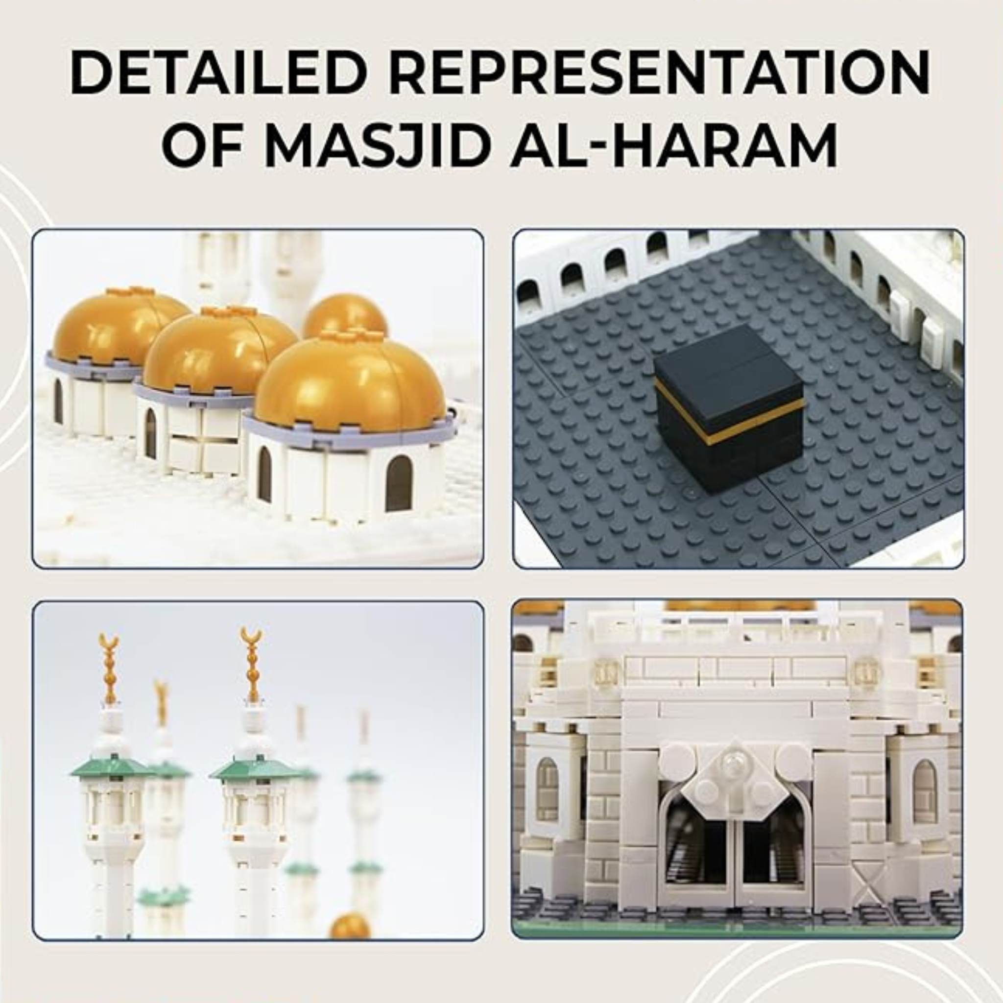 Makkah Mosque Building Blocks Set