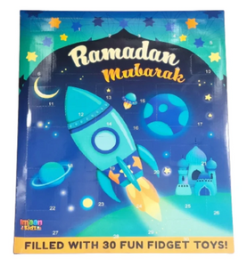 Ramadan Fidget Countdown Calendar - Blue