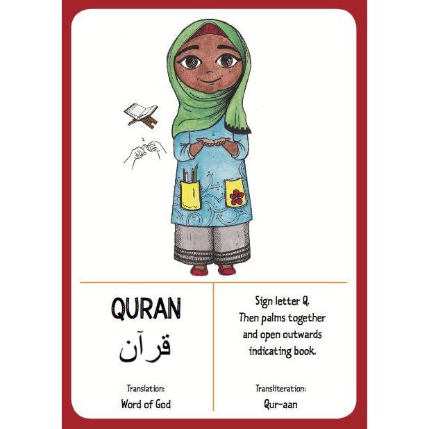 A-Z Islamic Signs Flashcards - Quran Co™